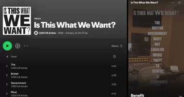 Il nuovo album contro l'IA