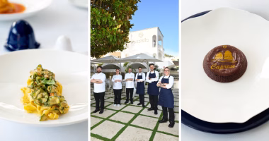 Fabrizio Mellino incanta l'isola di Capri con la sua cucina