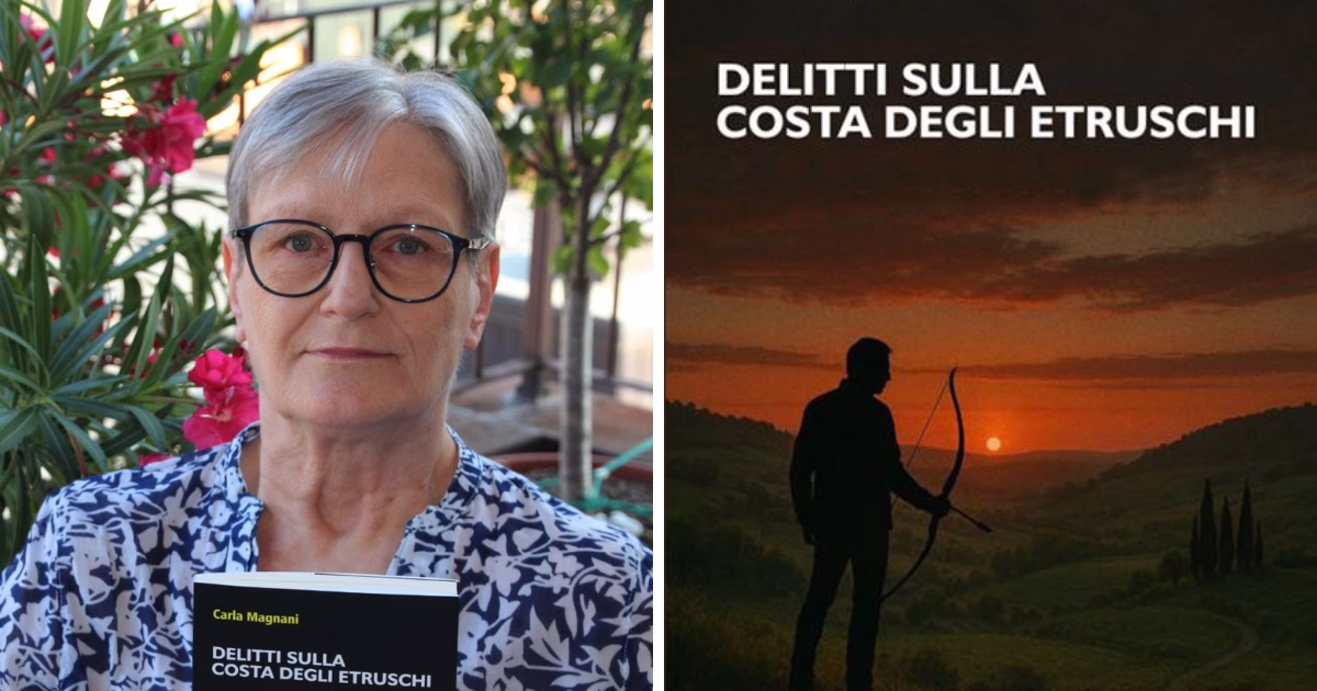 "Delitti sulla costa degli Etruschi" il giallo di Carla Magnani
