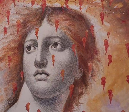 C. M. Mariani - Trascendente (2010) alla mostra "Tra mito e sacro" presso il Museo Biliotti