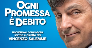 "Ogni promessa è debito", il nuovo spettacolo di Vincenzo Salemme