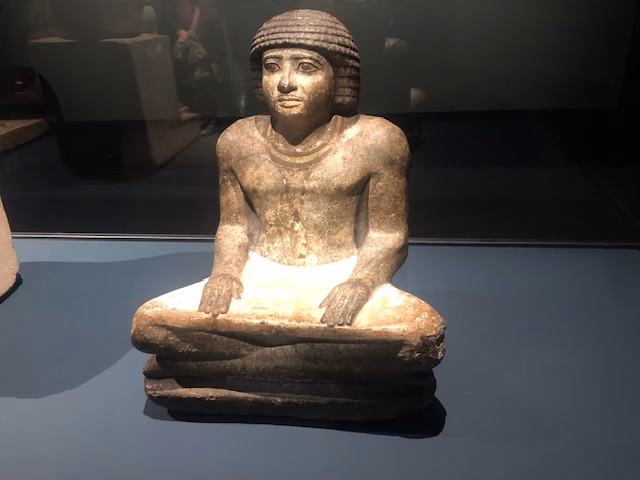 Statua di Nimaatsed Mostra "I tesori dei Faraoni" alle Scuderie del Quirinale