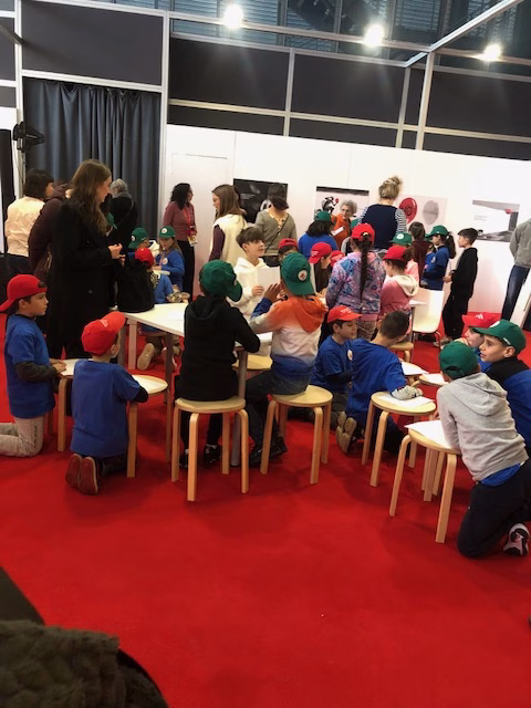 Piccoli studenti a Più libri più liberi