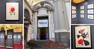 Miró a Napoli: il segno, il sogno e la libertà alla Pietrasanta