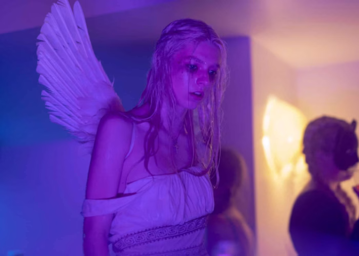Hunter Schufer in una scena di Euphoria